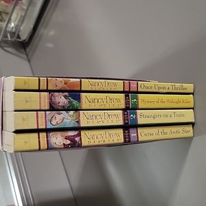 Nancy Drew Diaries, 4 books, used, paperback